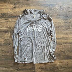Coca-Cola hooded tee